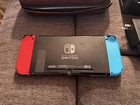 Nintendo Switch with Neon Blue and Neon Red Joy-Con (HAC-001-01)