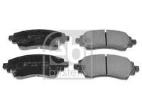 Febi Bilstein 170264 Bremsbelagsatz, Scheibenbremse For Toyota