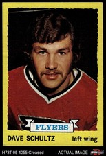 1973 Topps #149 Dave Schultz  Flyers RC 3 - VG