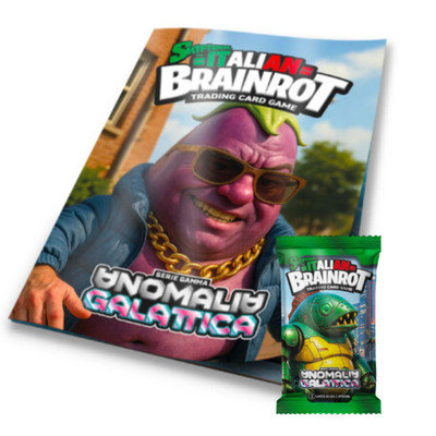 Box Skifidol Brainrot – Anomalia Galattica Serie Gamma ITALIANO – 24 Buste Carte Collezione (7 Carte A Busta)