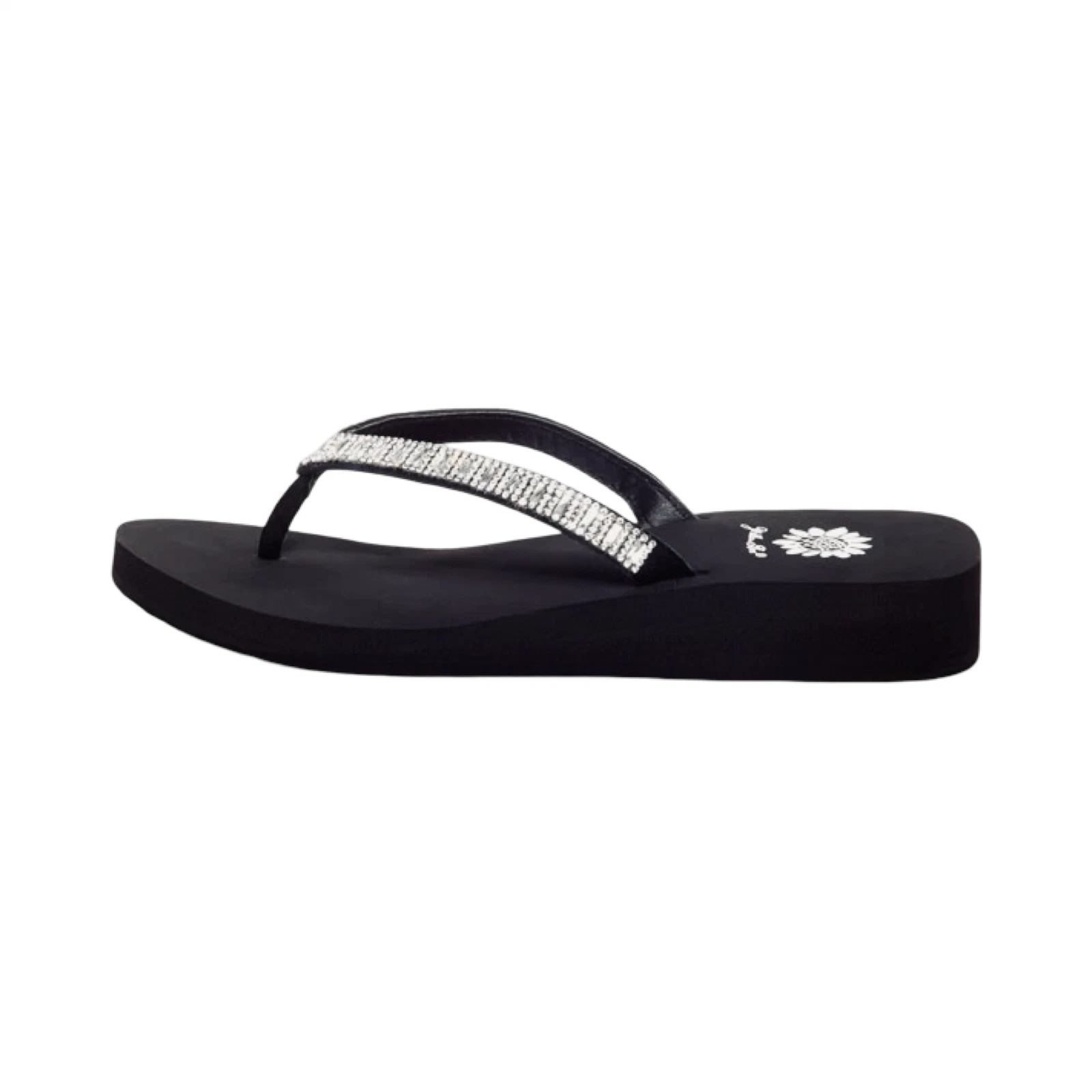 YELLOW BOX ZEMILY CLEAR FLIP FLOP SANDAL MEDIUM WIDTH NEW IN BOX