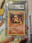 CGC 8.5 Magmar Base Set 36/102 1999 Pokemon TCG English Regular Uncommon WotC