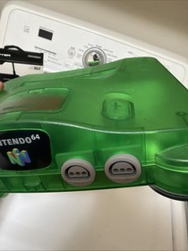 Jungle Green Nintendo 64 Bundle Tested And Working