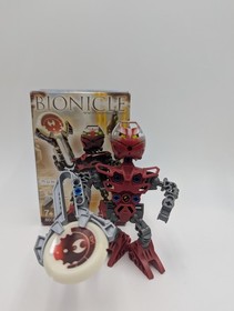 2004 LEGO Bionicle Matoran of Metru Nui - Nuhrii - Red