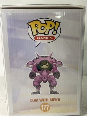 Funko Pop! Vinyl Super 6 in: Overwatch - D.Va (w/ Mech) (6 inch
