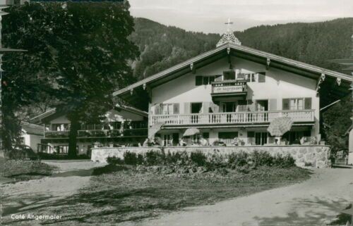 Postcard cafe Angermaier Rottach-Egern Tegernsee (no.9236)