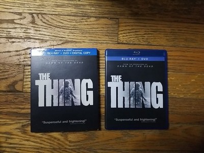 The Thing (Blu-ray/DVD, 2012, 2-Disc Set, Includes Digital Copy UltraViolet)