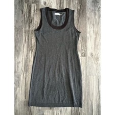 Calvin Klein Women’s Black Sleeveless Sheath Dress Size M Mid Length