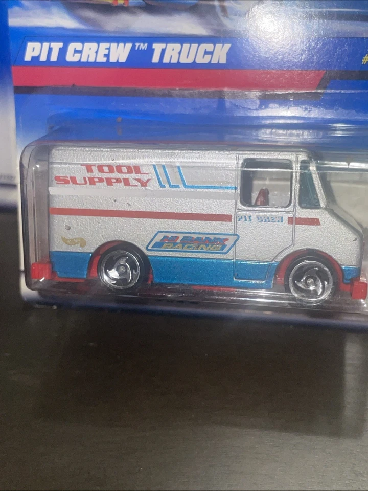 Camión de carga Hot Wheels 1998 1986 Pit Crew. Raro, ¡VHTF! Camión de herramientas #874 de colección raro Foto 2 de 4