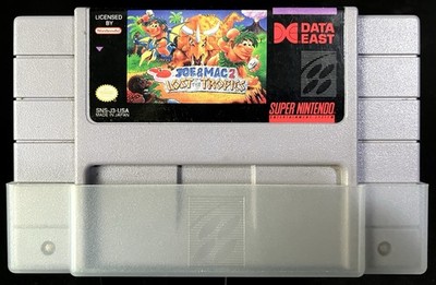 Joe & Mac 2 Lost in the Tropics - SNES - 1994 - Authentic
