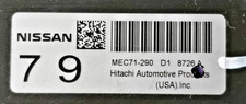 2009 Nissan Frontier 4.0l Ecm Ecu - Mec71-290 D1 8726 A - Fast Ship - 2009 Nissan Frontier 4.0l Ecm Ecu - Mec71-290 D1 8726 A - Fast Ship -