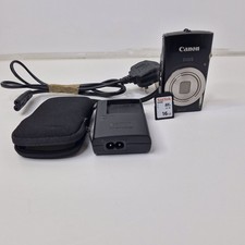 Canon IXUS 185 20MP Compact Digital Camera - Black with 16gb Memory Card