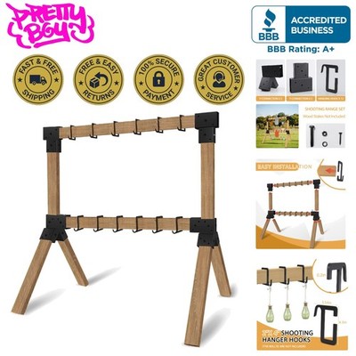 Multi-Scenario 2x4 Target Stand Set with Y&T Connectors & Hooks Included