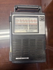 General Electric 7-2929A Vintage Two-Way AM / FM / TV Radio Untested