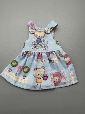 Blythe Puppenkleidung Outfit Blaufär Kleid