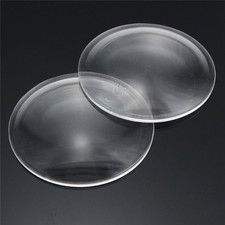 2PC 60mm Diameter Mini Round Optical PMMA Plastic LED Solar Fresnel Lens