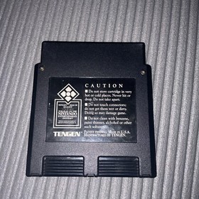 Gauntlet Tengen Black Cartridge NES Nintendo Entertainment System, 1987 - Tested