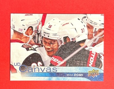 Max Domi ~ 2016-17 Upper Deck Series 1 Hockey ~ Canvas #C4