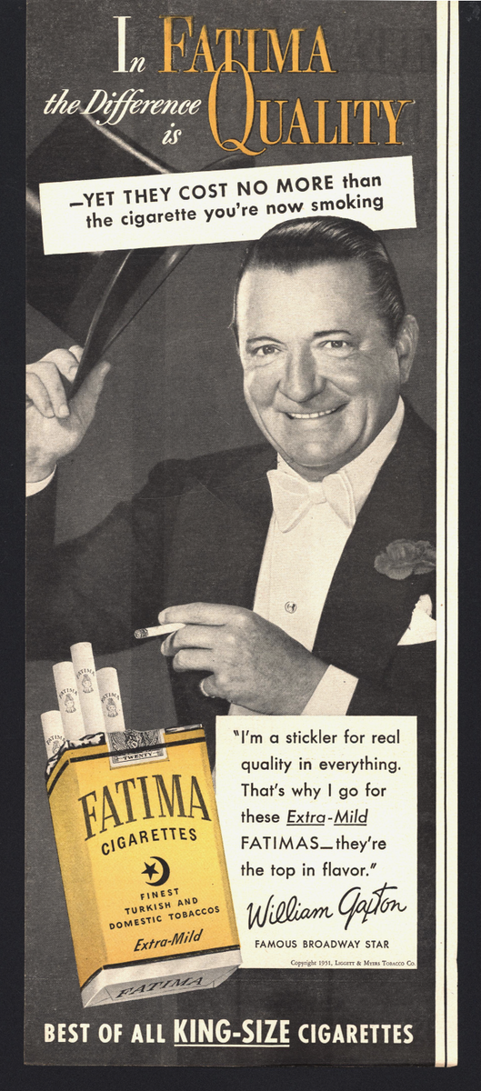 fatima cigarettes Turkish Tobacco Advertising Framed Print Fatima Turkish Cigarettes Tobacco Advertising