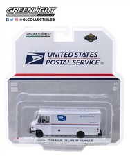 Greenlight 1:64 HD Trucks 2019 Mail Delivery Vehicle USPS White 33170B Diecast