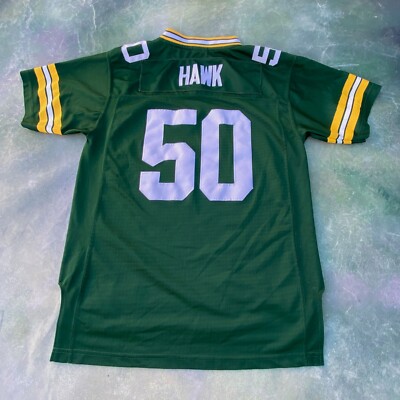 Reebok NFL Green Bay Packers AJ Hawk #50 Jersey Size Youth XL (18