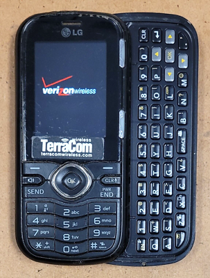 LG Cosmos VN250 - Black (TerraCom Wireless) Cellular CDMA Slider