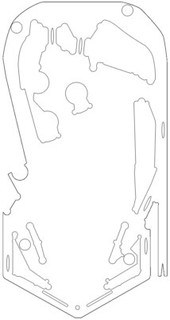 Playfield Protector for Gottlieb - Vegas Pinball Machine