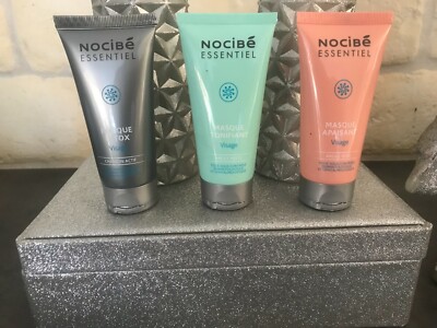 3er SET SCHÄDLICHE GESICHTSMASKEN BERUHIGENDE PFLEGE REINIGEND UND DETOX 3 X 50ML = 150ml