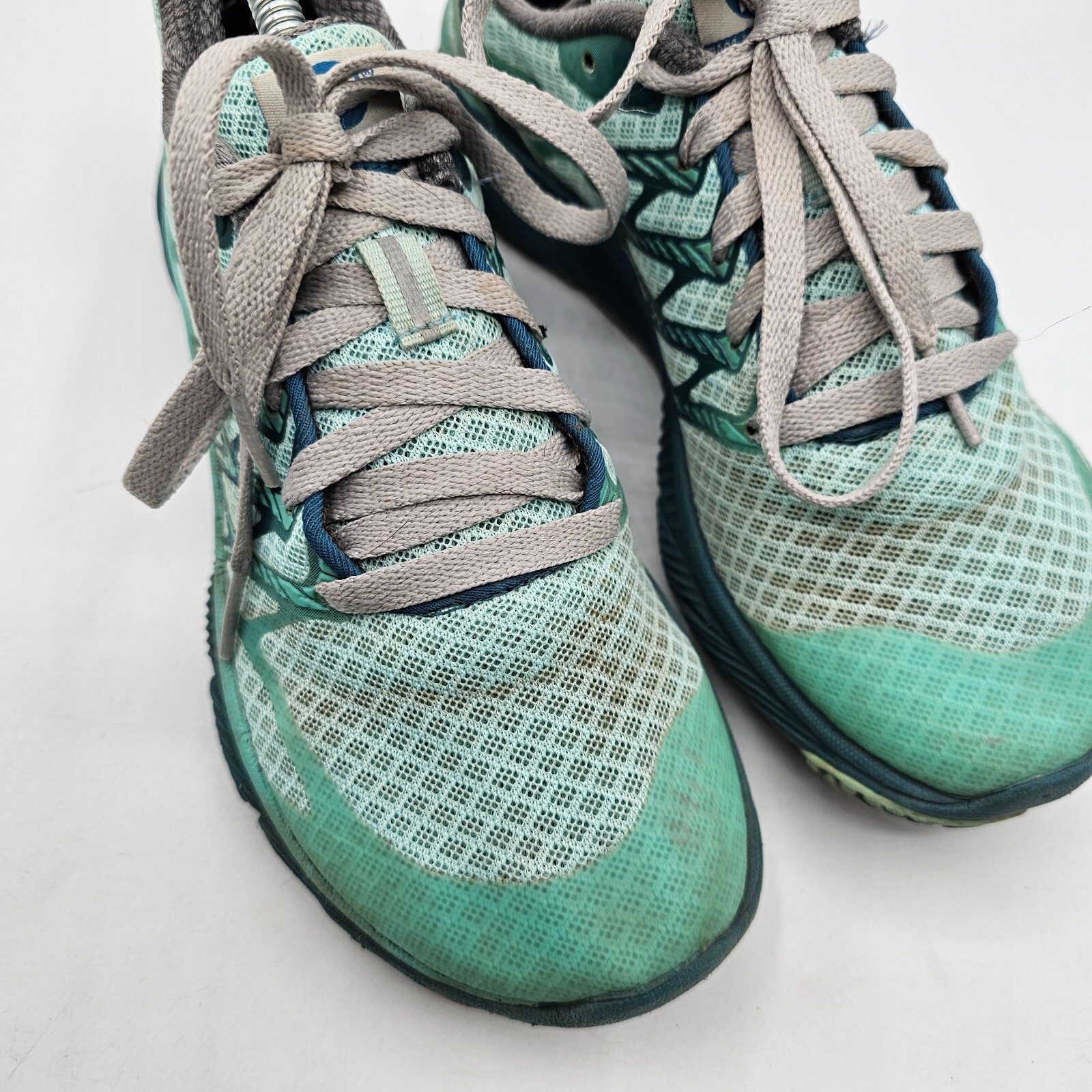 Scarpe da trail running verdi Merrell ad accesso nudo Adventurine taglia 6 5