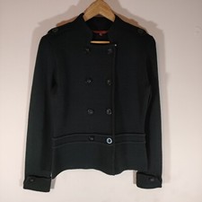 John By John Richmond Debenhams Women's Jacket Wool Double Breasted Size 10