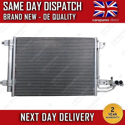 VW CADDY, BORA, JETTA, SCIROCCO, TOURAN, EOS 2000-2017 AIR CON CONDENSER