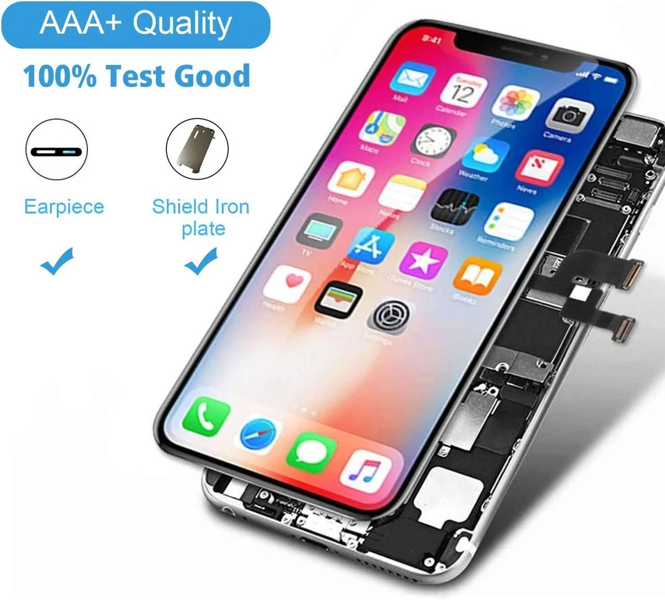 For Apple iPhone 11 12 13 Pro Mini X XR XS Max LCD Screen Replacement OLED Touch - Image 2 of 4