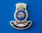 <!--F#f_0-->HMAS HARMAN RAN LAPEL BADGE GOLD PLATED & ENAMEL 20MM HIGH WITH 1 PIN<!--F/-->