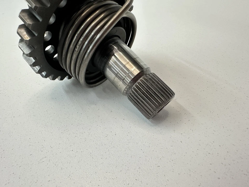 98-02 YAMAHA WR400F WR426F YZ400F YZ426F ARRANQUE EJE DE ARRANQUE Y CONJUNTO DE ENGRANAJES Foto 3 de 4