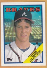 1988 TOPPS BASEBALL TOM GLAVINE ROOKIE #779 BRAVES NMMT/MINT *A11721