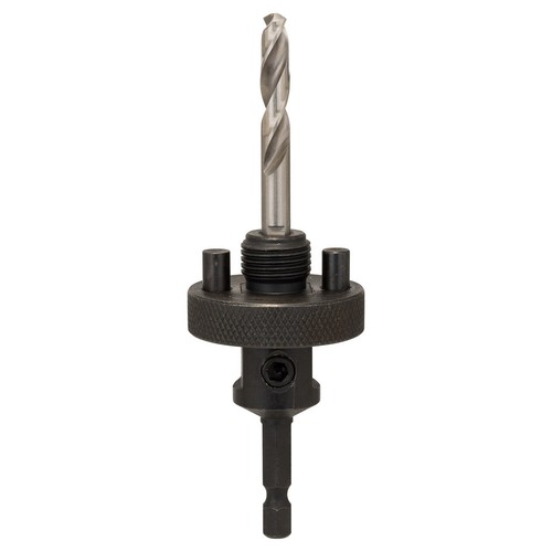Bosch 2609390587 HSS-G Standard Hole Saw Arbour with 6.35mm Hex Shank 32-76mm