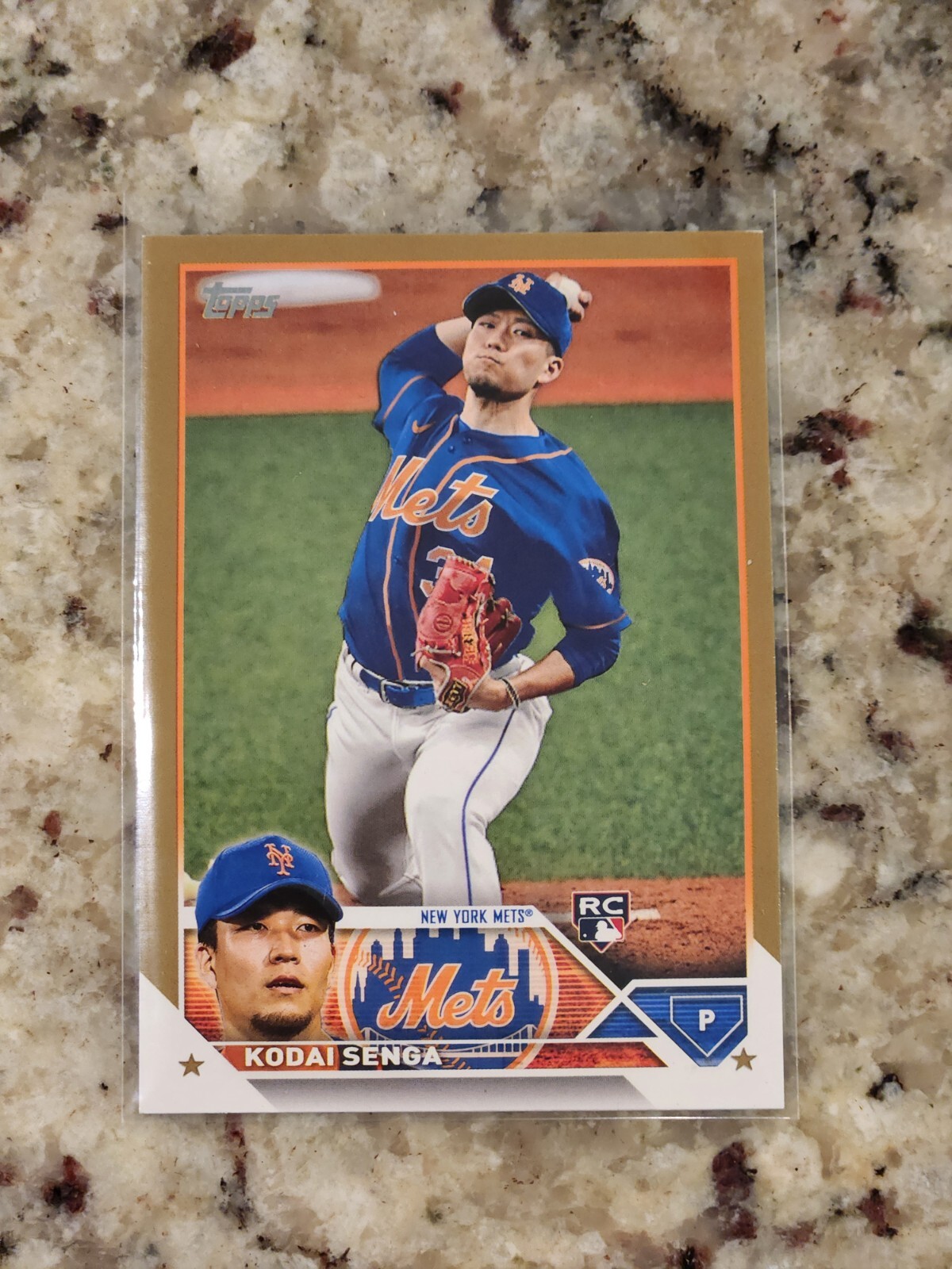 2023 Topps #362 Kodai Senga Rookie Gold #/2023