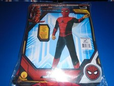 Rubie's Marvel Spiderman Far From Home Child Costume M L Comic Con Halloween NEW