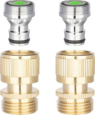 Kitchen Quick Connect Faucet Adapter,Portable Washer Adapter Bathroom Sink Fa...