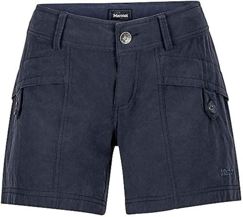 NEW WOMENS SIZE 12 DARK STEELE MARMOT GINNY 5" INSEAM SHORTS HIKING