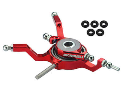 Präzisions CNC Aluminium Taumelscheibe (ROT) - BLADE NANO CPX/S/S2 (MH-NCPX112)