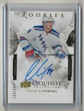 2015-16 Exquisite Collection Signatures Rookie #ESRPOL Oscar Lindberg 180/249
