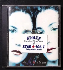 AUDRA & ALAYNA  MERCURY RECORDS  COOL STAR 105.7 RADIO STICKER PROMO  CD 1707