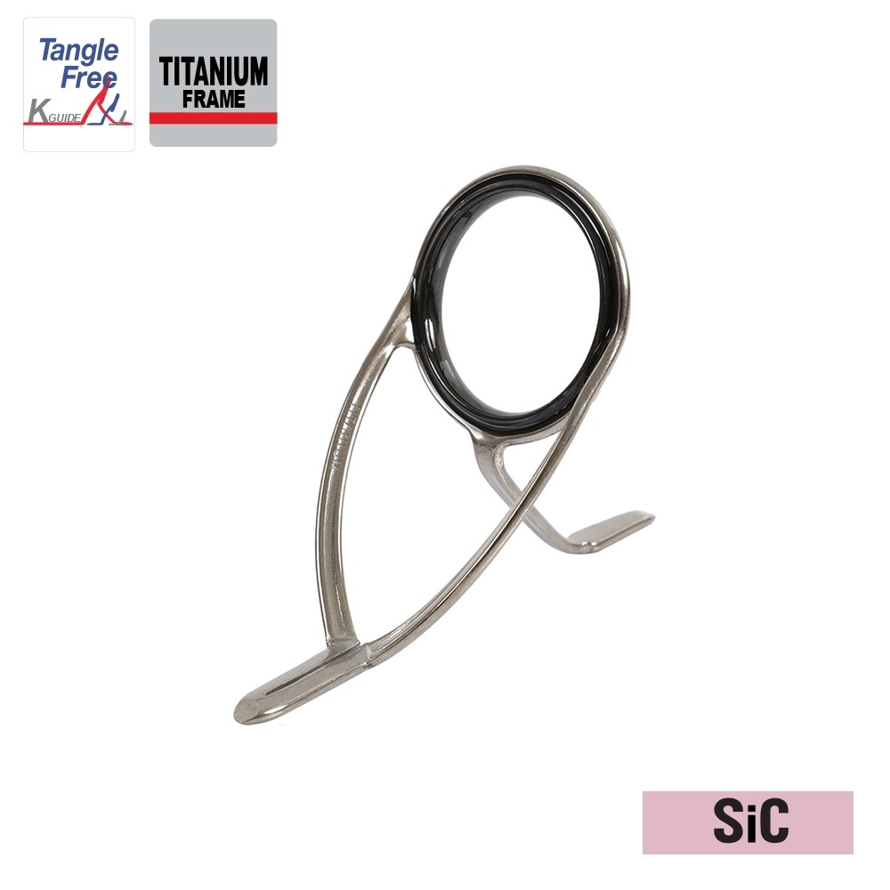 Fuji K Series Titanium Oxide Ring Guide KS Stainless Single Foot