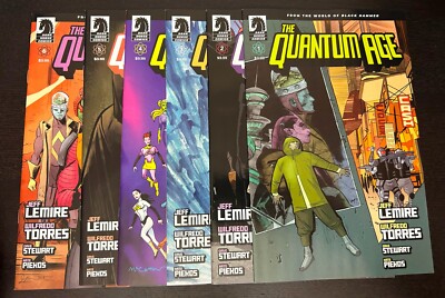 QUANTUM AGE #1-6 (Dark Horse Comics 2018) -- #1 2 3 4 5 6 -- Lemire -- FULL Set