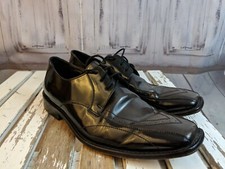 Stacy Adams Dress shoes loafers oxfords black 9 9M mens flats comfort wedding