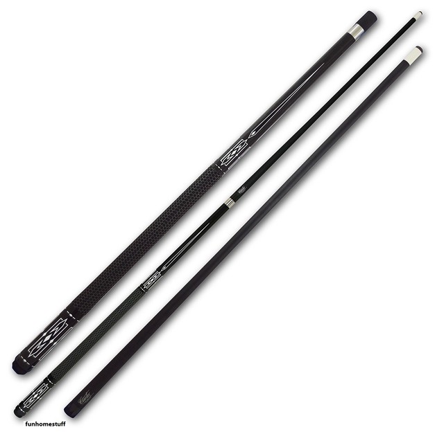 CUETEC 13137 GRAPHITE 58 INCH PRO TAPER TWO PIECE BILLIARD POOL CUE