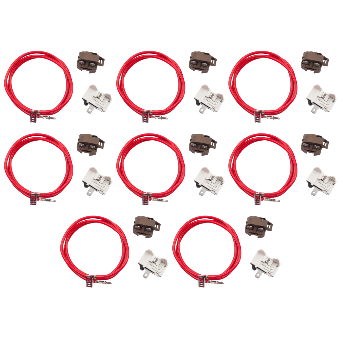 4387535 Refrigerator Compressor Relay and Overload For Whirlpool Kenmore 8-PACK-image