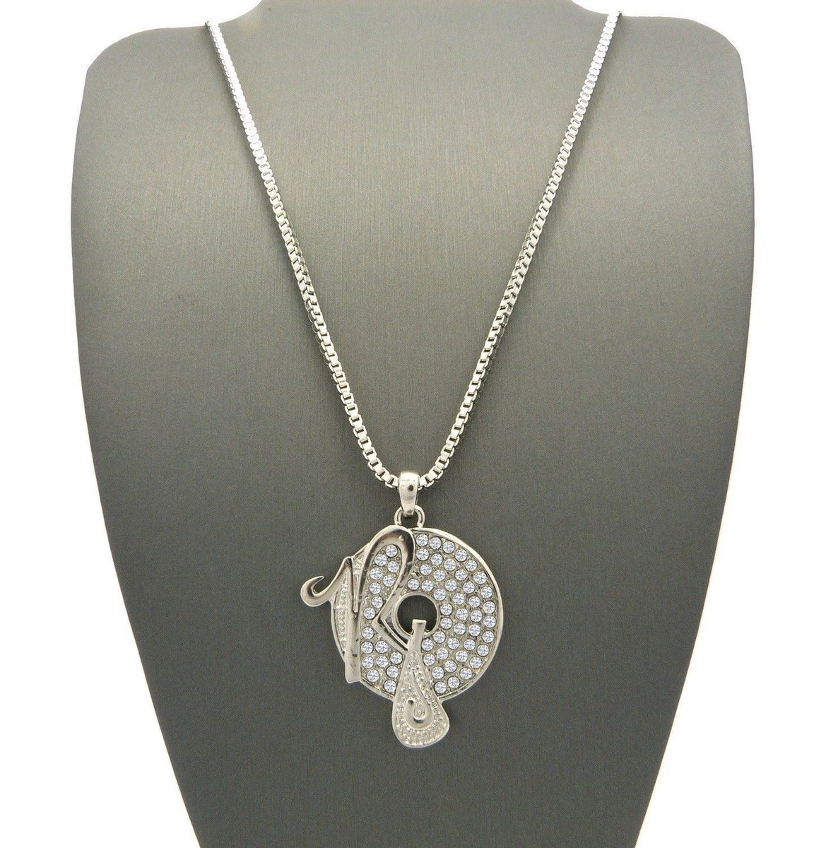 Hip HOP ORO Gesù Testa Ciondolo 16" 18" 20" Iced BAGUETTE Collana - Foto 7