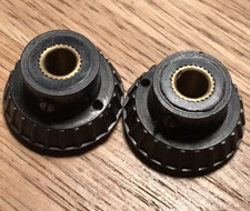 vintage 2 BOUTON autoradio MOLETTE à VIS renault PEUGEOT citroen VOITURE ANCIEN